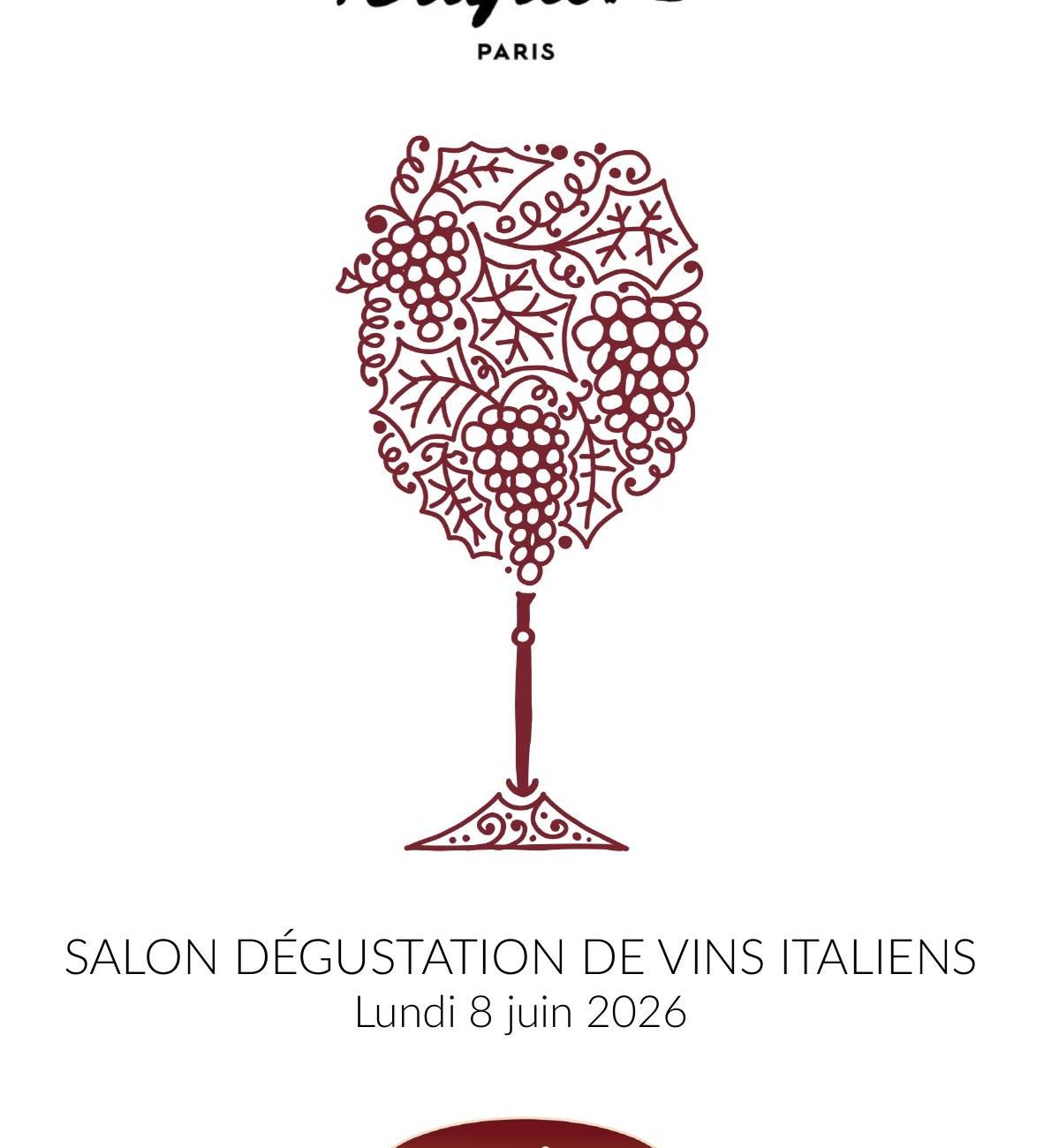 Salon de dégustation de vins italiens Carniato au Fouquet's Paris, le 8 juin 2026