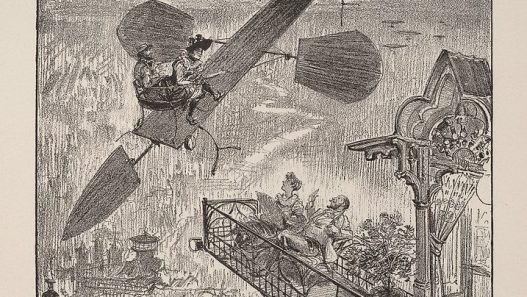 Terrasse de restaurant avec vue sur Paris