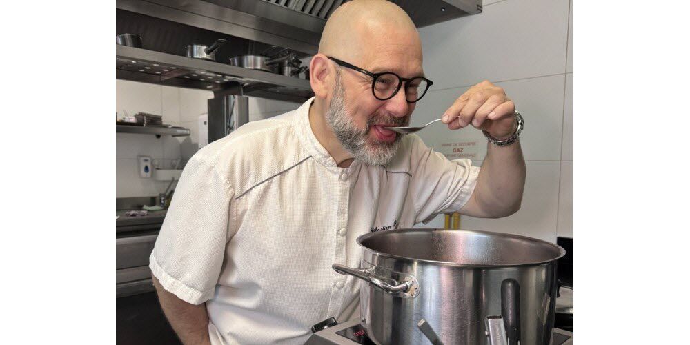 Les goûts de leur enfance. Le chef étoilé Sébastien Bonnet et le lapin de sa grand-mère