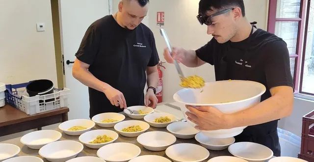 « On commence à nous appeler dès janvier » : en Centre Bretagne, ce chef étoilé a créé un repas convivial et festif
